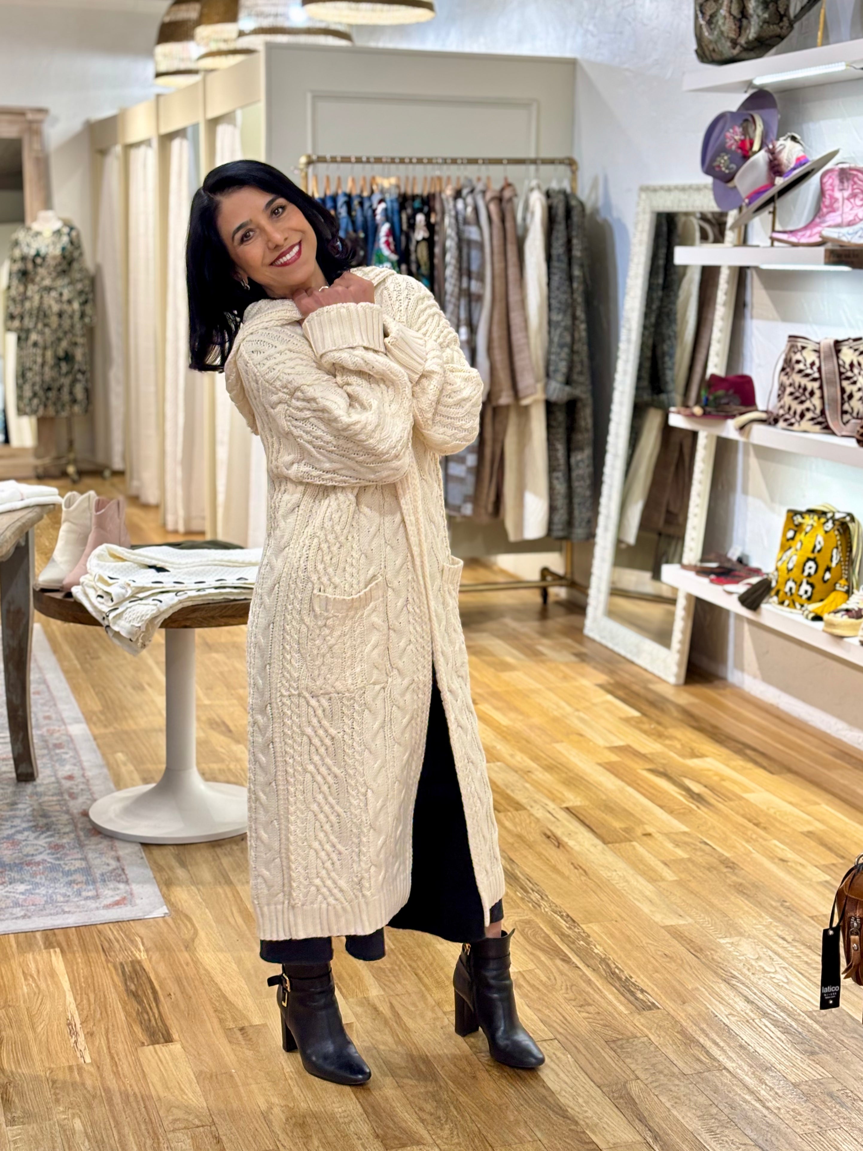 Cozy Dreams Cardigan Knit Sweater